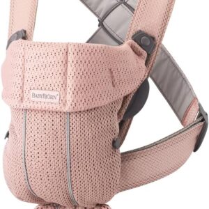 BabyBjörn Baby Carrier Mini, 3D Mesh, Dusty Pink