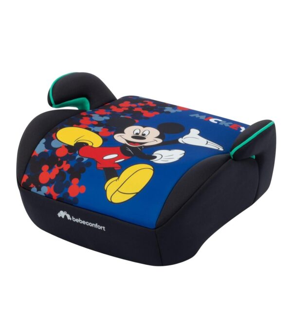 Bebeconfort Disney Gaia i-Safe, Car Booster Seat, Mickey Mouse Car Seat, 6–12 Years, 128–150cm, 22-36 kg, Lightweight, Easy Belt Installation, Fully Padded, Soft-Touch Fabrics,...