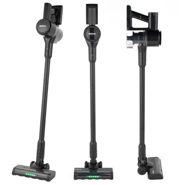 Beldray BEL02005, Airapid Digital Vacuum Cleaner – Cordless Upright Vacuum, Handheld Car Vac, 500ml Capacity, 22.2V Battery, 2 Speeds, HEPA Filter, Dust Reveal Technology, 30...