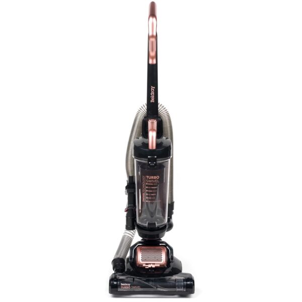 Beldray BEL0648NRG Turbo Swivel Upright Vacuum – Cyclonic Carpet Cleaner, HEPA Filter, Multi-Surface Bagless Vacuum, Lightweight, 3-in-1 Crevice Brush Tool, Multidirectional...