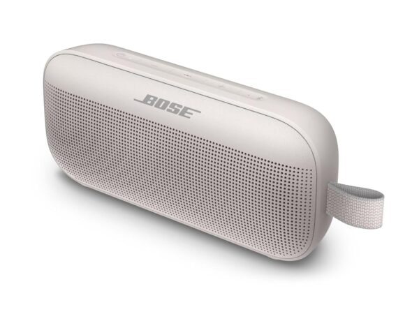 Bose SoundLink Flex Bluetooth Portable Speaker, Wireless Waterproof Speaker for Outdoor Travelâ€”White