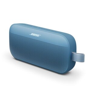 Bose SoundLink Flex Portable Bluetooth Speaker (2nd Gen), Small Portable Wireless Outdoor Speaker with Hi-Fi Audio, Up to 12 Hours Battery Life, Waterproof and Dustproof, Black