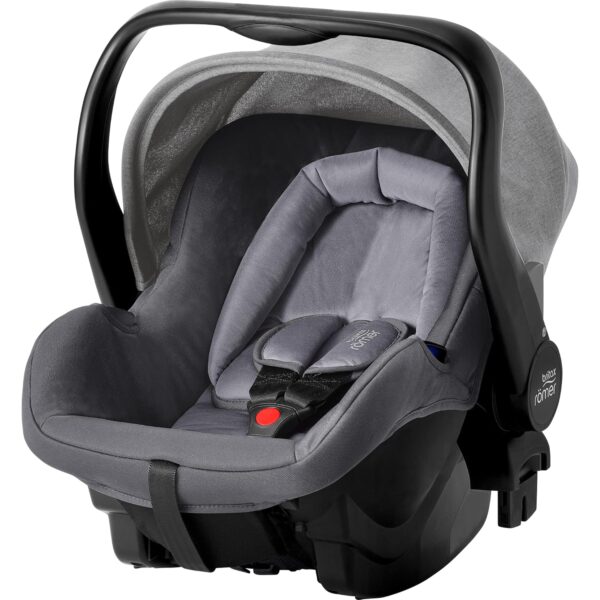 Britax Römer Primo Baby Car Seat Compatible with Primo Base, from Birth to 12/15 Months (13 kg) Group 0+, Elephant Grey