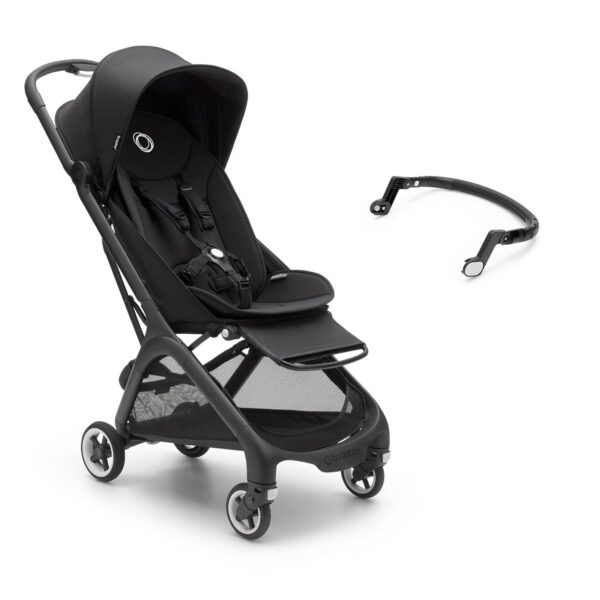Bugaboo Butterfly Bundle, Ultra Compact Travel Stroller with Bumper bar for Extra Comfort, Small & Lightweight, Easy 1-Second fold, Safe Baby Buggy for Babies from 6 Months,...
