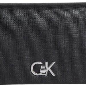 Calvin Klein Women’s Mini Shoulder Bag with Chain, Black (Ck Black), One Size