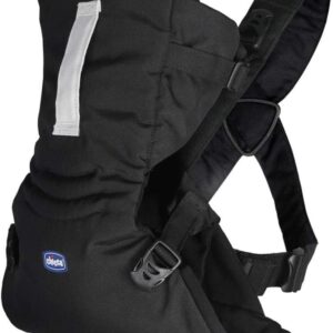 Chicco Easyfit Baby Carrier, Black | Birth - 9kg, Comfortable Baby Carrier, Fully Adjustable, Front & Rear Facing