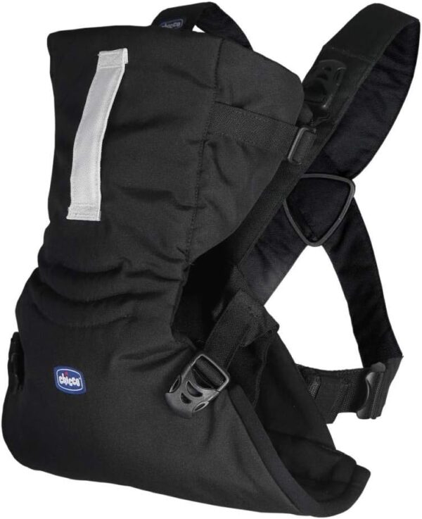 Chicco Easyfit Baby Carrier, Black | Birth - 9kg, Comfortable Baby Carrier, Fully Adjustable, Front & Rear Facing