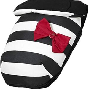 Cosatto 2 in 1 Universal Footmuff & Liner in go Lightly with red Bow