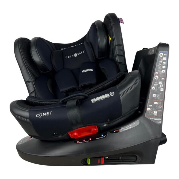 Cozy N Safe Comet 360 Rotation Spin, Baby, Toddler, Child Car Seat, Group 0+/1/2/3 (0-36kg, Birth to 12 Yrs), Rear & Forward Facing, ISOFix, Top Tether, 5-Point Harness, 4...