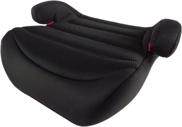 Cozy N Safe Tambu Group 3 (22-36kg, 6-12 Years Old) Memory Foam, Lightweight Compact, Backless Booster Car Seat (Midnight Black)