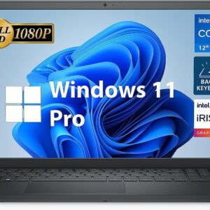 Dell Inspiron 15 3000 Business Laptop, 15.6" FHD Display, 12th Gen Intel Core i7-1255U, Windows 11 Pro, 32GB DDR4 RAM, 1TB PCIe SSD, WiFi 6, SD Card Reader, Long Battery Life