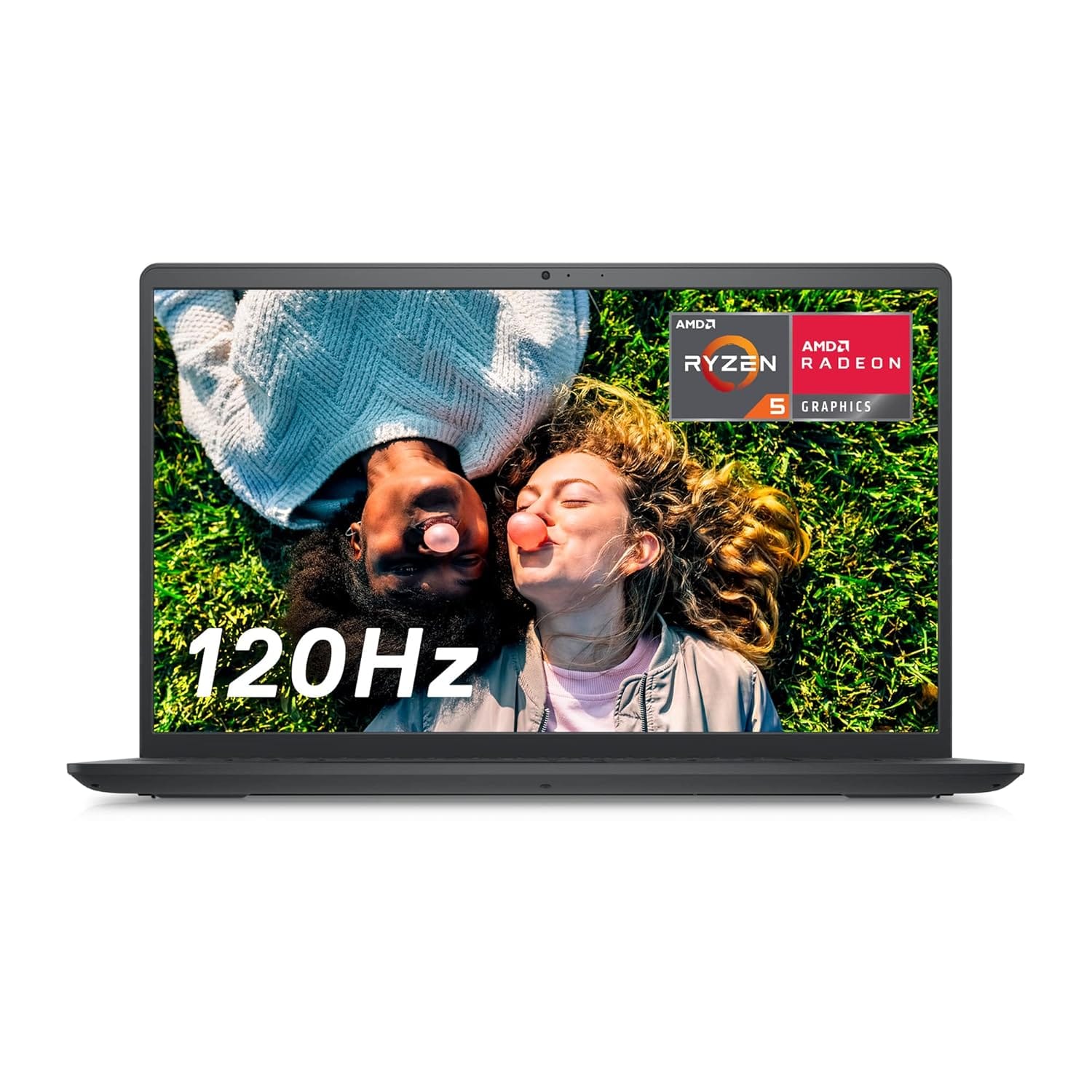 Dell Inspiron 15 3525 Laptop, AMD Ryzen 5 5500U, 15.6 Inch FHD 120Hz Display, 8GB RAM, 256GB SSD, Win 11H (Carbon Black)