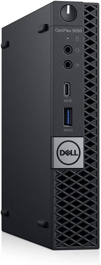Dell Optiplex 5060 Micro/Core i5 8500T 2.1GHz / 8GB RAM / 512GB SSD/Intel UHD Graphics/Win 11 Pro (Refurbished)