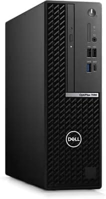 Dell OptiPlex 7090 Tower - Intel Core i5-12600, 8GB RAM, 512GB SSD, Windows 10 Pro Upgrade - Black (PT8GK)