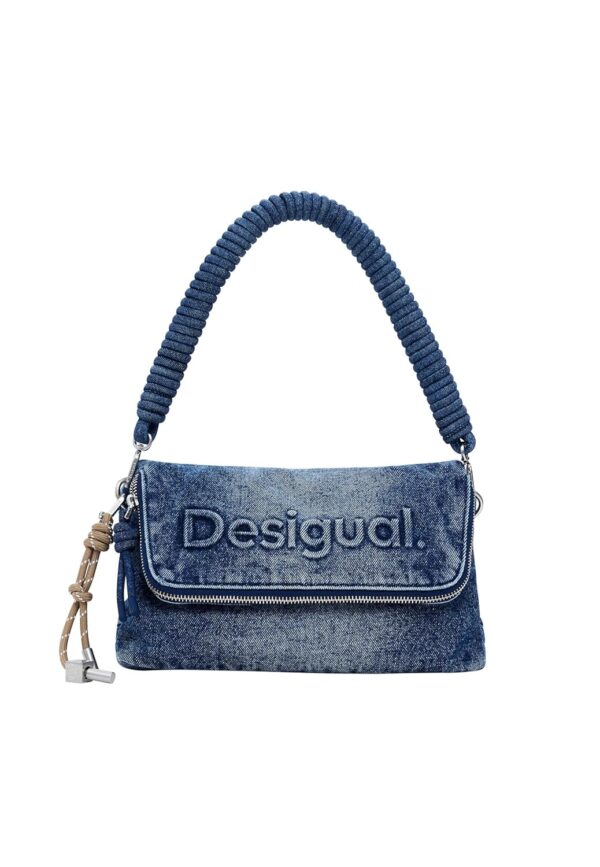 Desigual BAG_HALF LOGO, 5053 DENIM MEDIUM WASH, U
