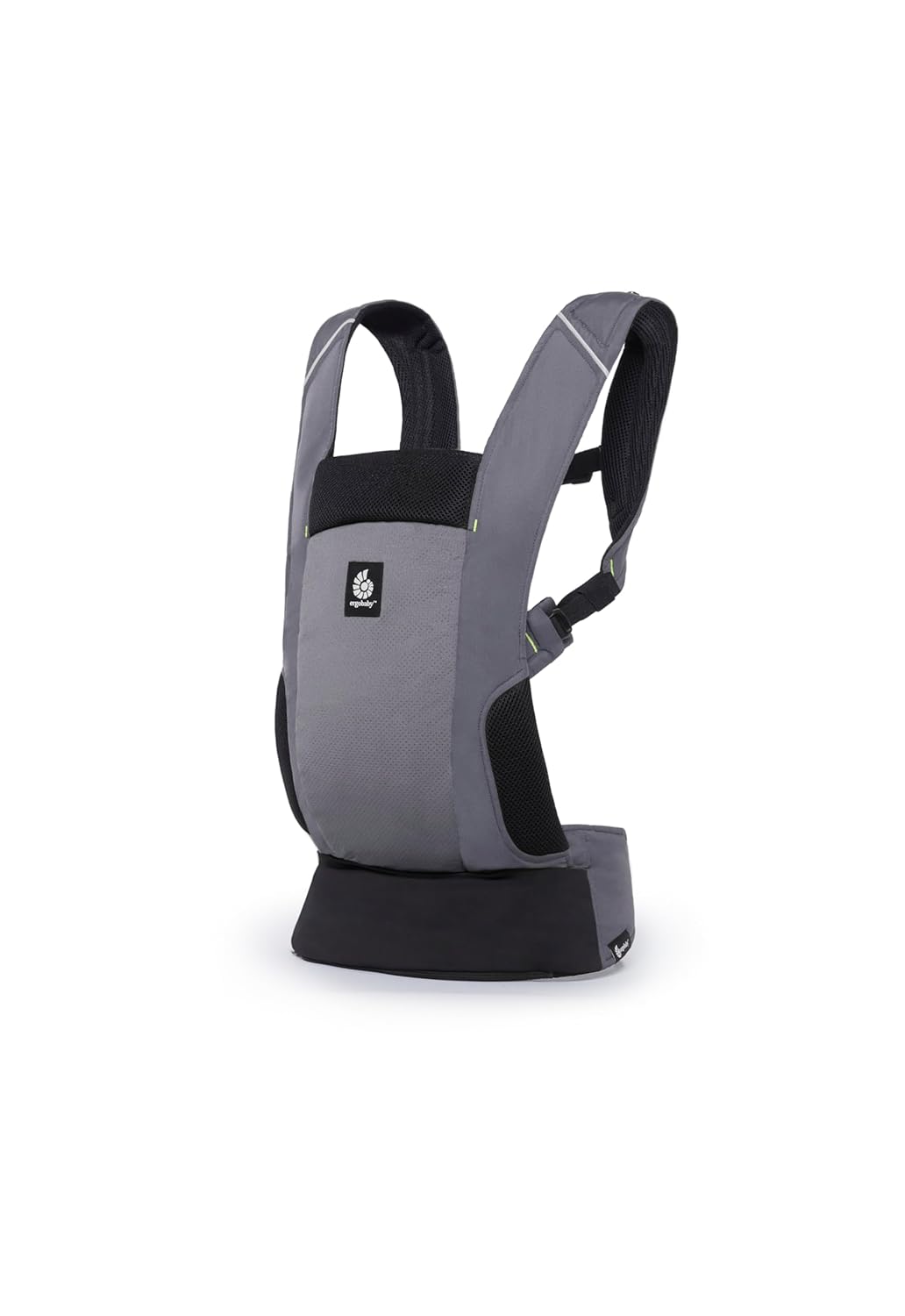 Ergobaby Away Baby Carrier, Travel Carrier for Babies and Toddlers (5.4-15.9 kg), 2-Position Carrier, Back Carrier, Baby Carrier, Graphite Grey