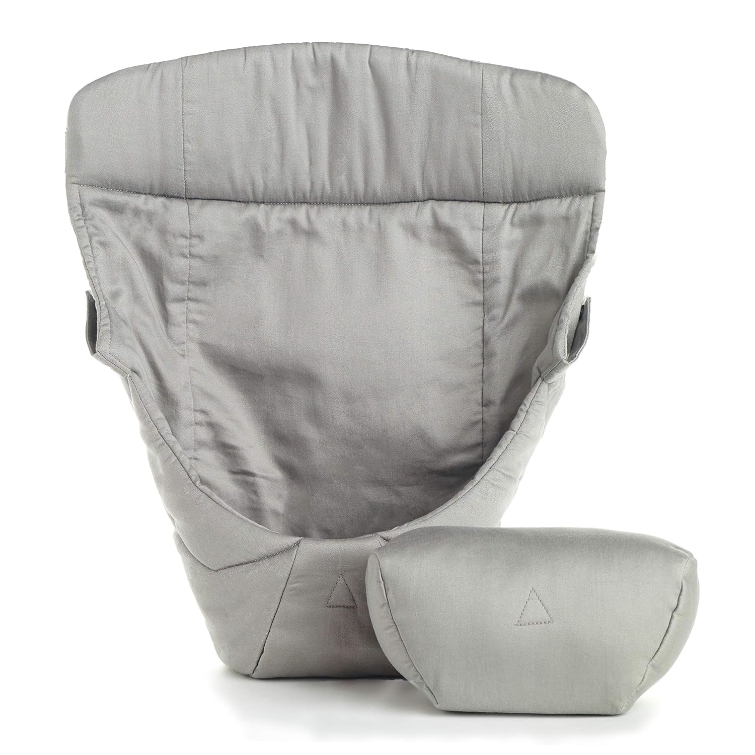 Ergobaby Baby Infant Insert for Baby Carrier with Neck & Head Support, for Newborns (Holds 3.2 - 5kg), Cotton Grey