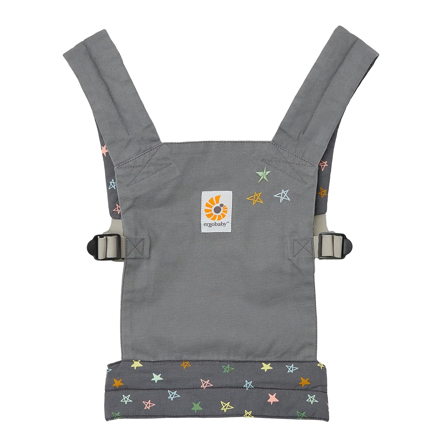 Ergobaby Doll Carrier, Baby Dolls Accessory 100 Percent Cotton, Chalkboard Stars
