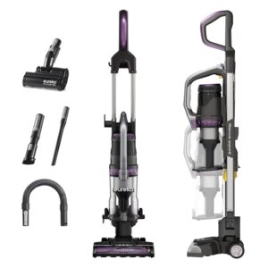 EUREKA Upright Vacuum Cleaner NEU800 with Lift-Away & QuickShift Technology, Anti Hair Warp & Dual Cyclone, Anti-Allergen, LED Lights, Crevice Tool & Pet Turbo Brush & Dusting...