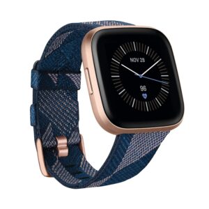 Fitbit Versa 2 Health & Fitness Smartwatch with Voice Control, Sleep Score & Music