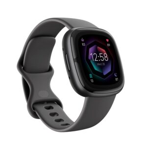 Google Fitbit Sense 2 Health and Fitness Smartwatch with built-in GPS, advanced health features, up to 6 days battery life - Compatible with iOS 15 or higher & Android OS 9.0 or...