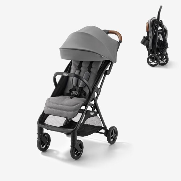 Graco Ready2Jet Compact Stroller – Compact Travel Stroller with Automatic Fold