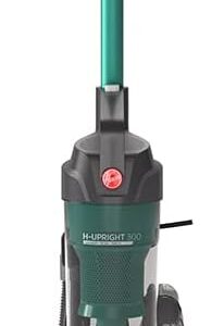 Hoover Upright Vacuum Cleaner, Upright 300, Lightweight Design and Easy Steering, Long Reach and Crevice Tool, Green [HU300NXL-BF]
