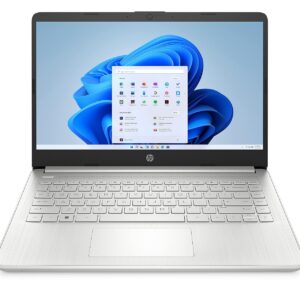 HP 14" Laptop | Intel Core i5-1235U Processor | 8 GB RAM | 512 GB SSD | Intel Iris Xe Graphics | FHD Display | Up to 8hrs battery | Windows 11 | Dual Speakers | Natural Silver |...