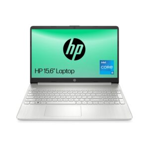 HP 15.6" Laptop | Intel Core i5-1235U Processor | 8 GB RAM | 256 GB SSD | Intel Iris Xe Graphics | FHD Display | Up to 7hrs battery | Win 11 | Dual Speakers | Natural Silver |...