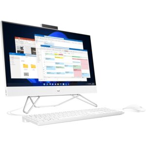 HP 24” All-in-One Desktop PC | Intel Core i5-1235U Processor | 8 GB RAM | 256 GB SSD | Intel Iris Xe Graphics | FHD Display | Windows 11 Home | Dual Speakers | Starry White |...