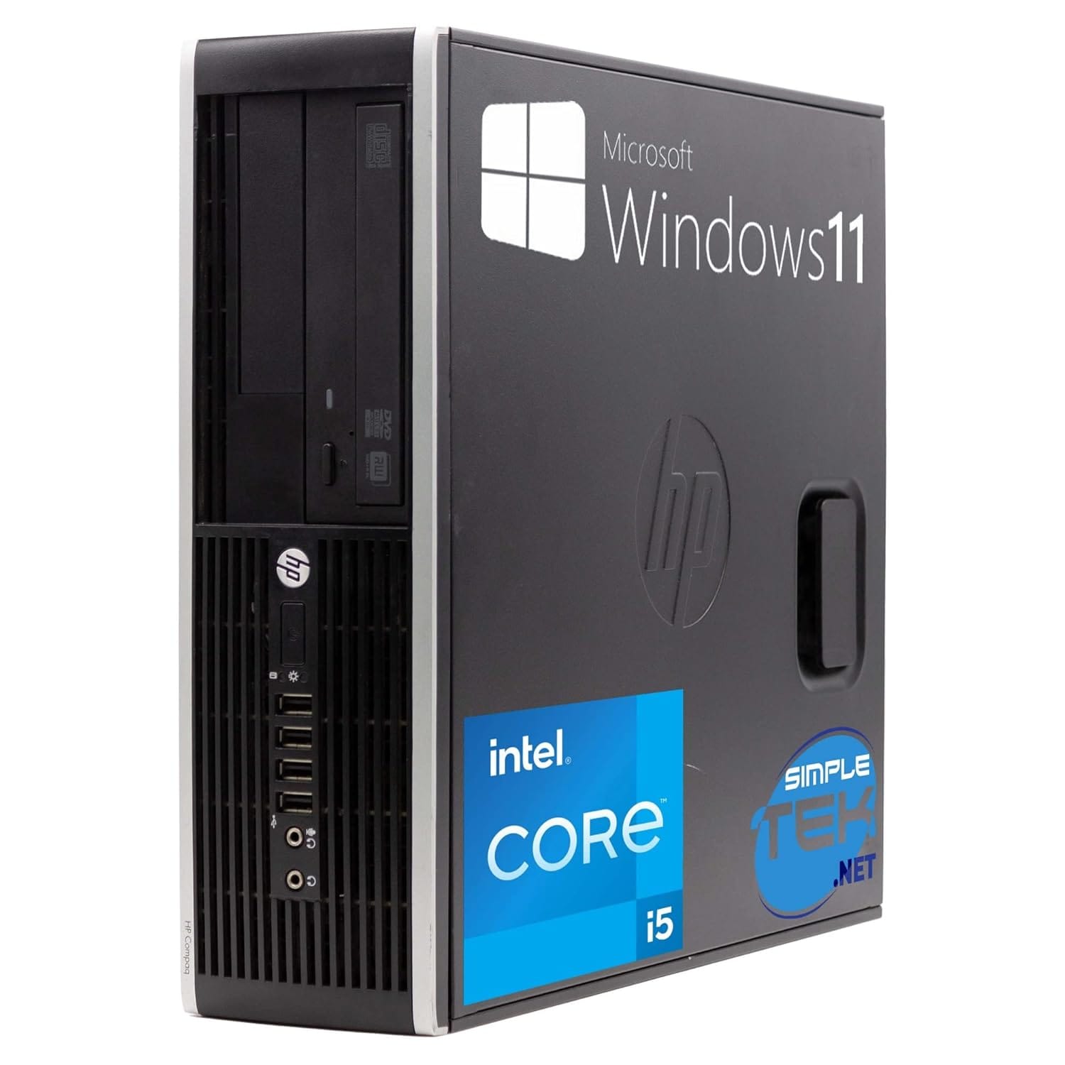 HP Desktop PC Compaq 8300 SFF Core i5 Hasta 3,60 GHz Windows 11 Pro 16 GB SSD 240 GBsDisplayPort VGA Serial RS232 Ordenador