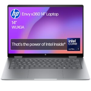 HP Envy x360 14" 2in1 Laptop | Intel Core Ultra 7-155U | Intel Evo | AI Enhanced | 16 GB RAM | 512 GB SSD | Intel Arc | WUXGA IPS Touchscreen | Up to 19.5 hrs battery | Win 11 |...