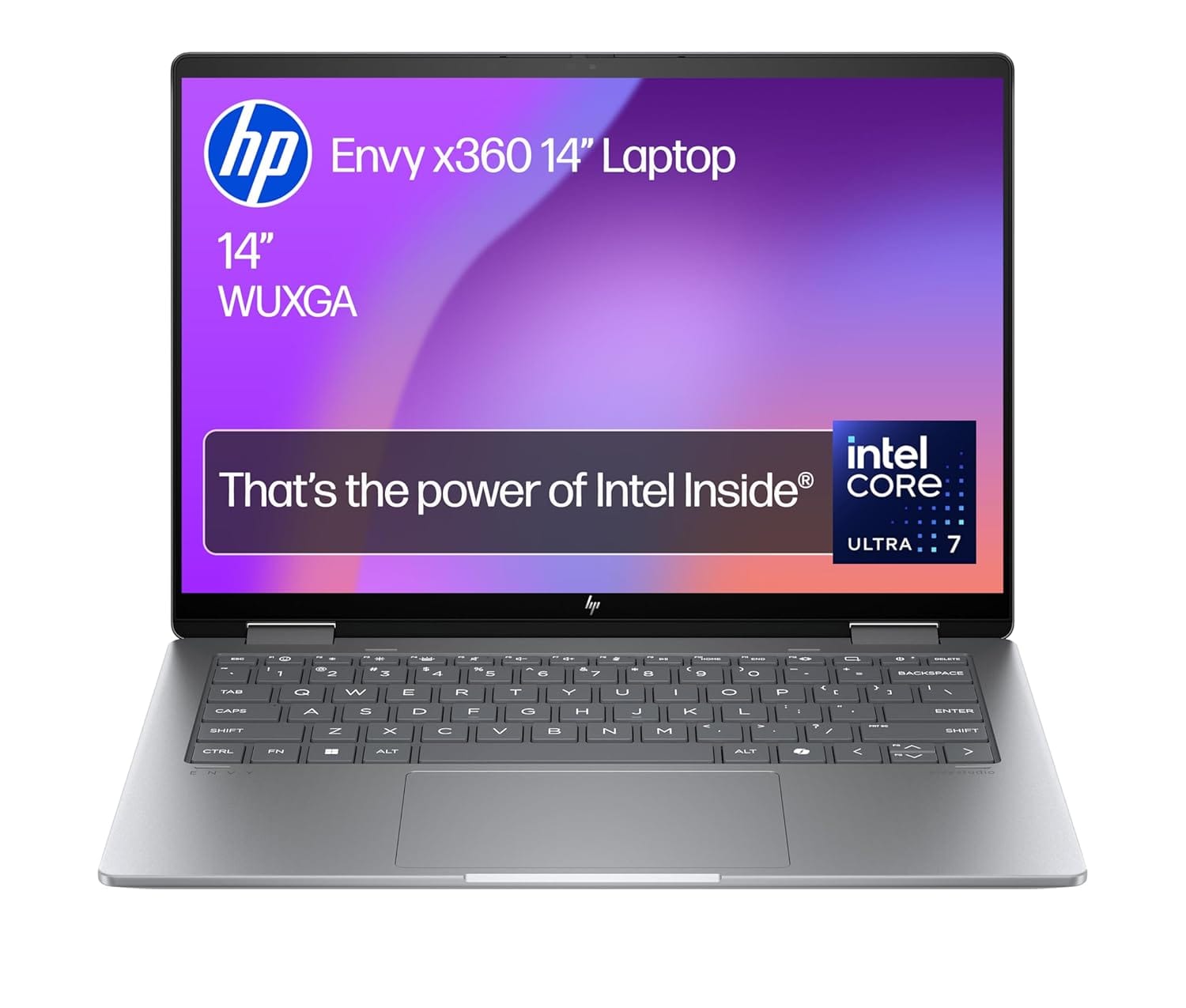 HP Envy x360 14" 2in1 Laptop | Intel Core Ultra 7-155U | Intel Evo | AI Enhanced | 16 GB RAM | 512 GB SSD | Intel Arc | WUXGA IPS Touchscreen | Up to 19.5 hrs battery | Win 11 |...