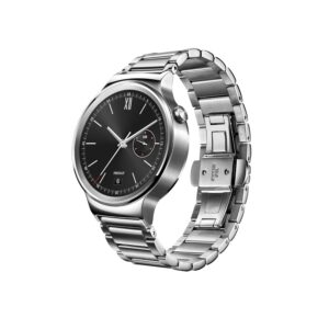 Huawei W1 Stainless Steel Classic Smartwatch with Steel Link Strap
