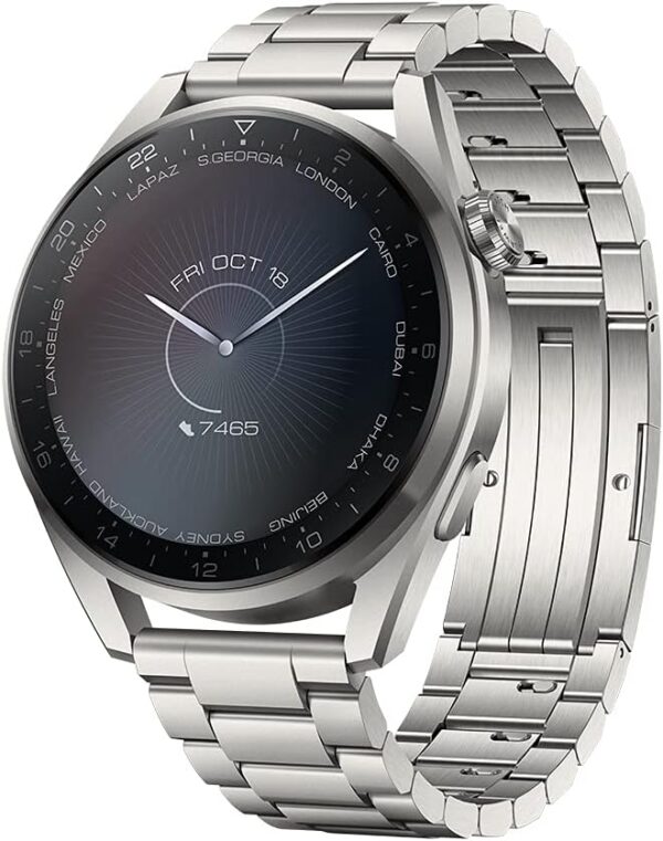 HUAWEI WATCH 3 Pro - 4G Connected Smartwatch with All-Day Health Monitoring, Independent Calling, 24/7 SpO2 and Heart Rate Monitoring, Built-in GPS, Up to 21 Days Battery Life,...