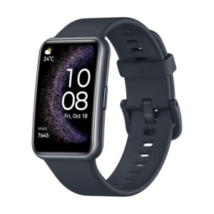 HUAWEI WATCH FIT SE Smartwatch for men women, iOS & Android, Up to 9 Days Battery Life- Fitness Tracker AMOLED Screen - Activity Tracker - Health Monitor & Sports Tracker - Black