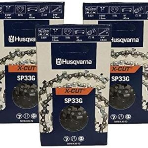 Husqvarna 581643672 SP33G X-Cut .325 .050 72 DL 3 Pack