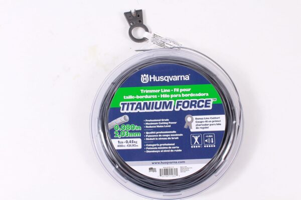 Husqvarna 639 00 5113 TitaniumForce Trimmer Line 1Pound .080Inch