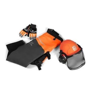 Husqvarna Functional Protective Kit includes Chainsaw Chaps, Gloves & Helmet