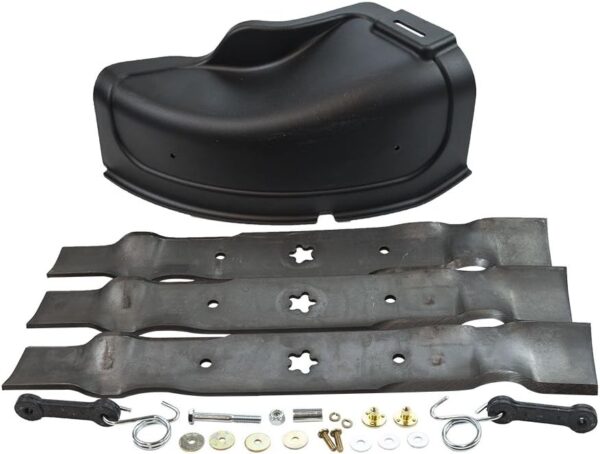 Husqvarna HV-PA-531309643 54 Inch Deck Riding Lawn Tractor Mulching Kit, Black
