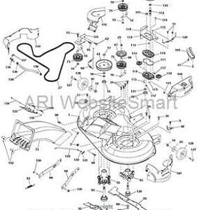 Husqvarna V Belt (Deck Belt) Fits New 2010+ CT154, CT153, CTH194, CTH163T, CTH163T, CTH173 CTH174, CT153, CT154, CTH194