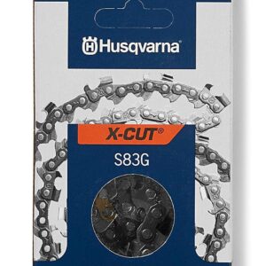 Husqvarna X-Cut S83G 24 Inch Semi Chisel Chainsaw Chain, 3/8" Pitch, .050 Gauge