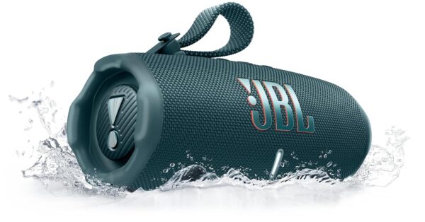 JBL Charge 6, Wireless Portable Bluetooth Speaker, 28 Hours of Playtime, IP68 Waterproof, Dustproof and Drop-Proof, Pro Sound with AI Sound Boost, Auracast Multi-Speaker...