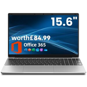 jumper Laptop with Office 365, 15.6 inch HD Display Laptops, 5205U Processor, Windows 11, 4GB RAM 128GB Storage, Dual Stereo Speakers, USB3.0, Portable Laptops for Business,...