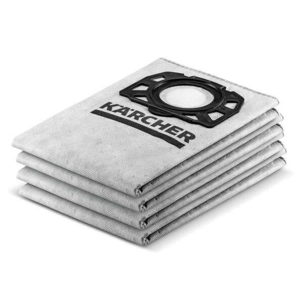Kärcher Renovation Fleece Filter Bag WD 4-6 for Kärcher Wet and Dry Vacuum Cleaners, Long-Lasting Suction Power When vacuuming fine dust During Renovation Work and When Working...