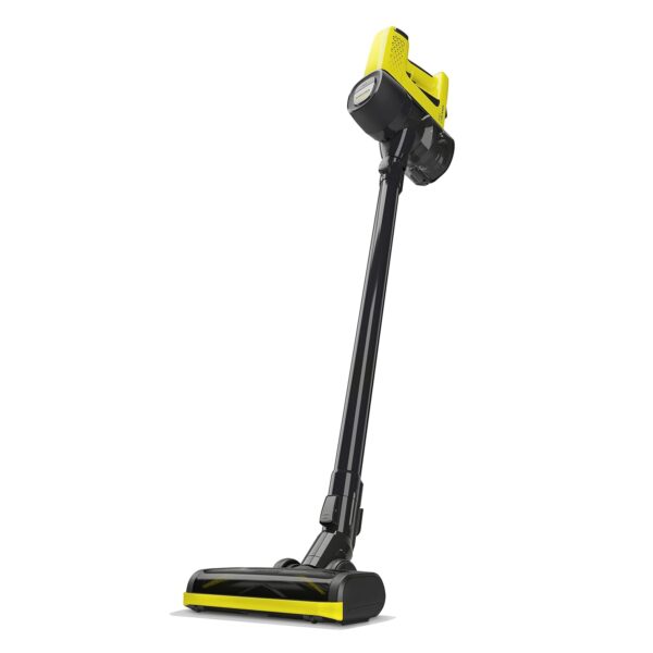 Kärcher VC 4 Cordless MyHome Vacuum Cleaner, 2 Suction Levels, Running Time: Upto 30 min., Weight: 2.3 kg, Incl. 21.6v Battery, Charger, Wall Bracket,Floor and Crevice Nozzle,...