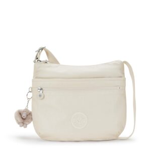 Kipling ARTO Medium crossbody, Beige Pearl (White)