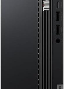 Lenovo 2023 Mini Desktop | ThinkCentre | Intel Core i5-12400T 6-Core | 16GB DDR4 | 1TB SSD | Windows 11 Pro | Wi-Fi 6 - Bluetooth 5.1 - DP - HDMI 2.1 - RJ-45-7xUSB - Deep Black