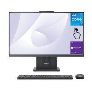 Lenovo 2024 IdeaCentre I Business All-in-One, 27" FHD Touchscreen 100Hz, i5-13420H, 16GB DDR5 RAM, 1TB SSD, Wireless Charging Base, Wireless KB & Mouse, Wi-Fi 6, Windows 11 Pro,...