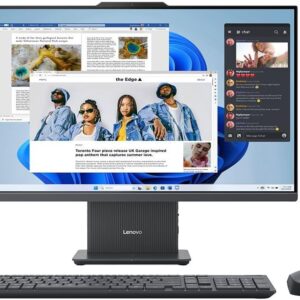Lenovo IdeaCentre 27" Touchscreen All-in-One Computer Computer - AMD Ryzen 5 7535HS, Windows 11, Radeon 660M Graphics, 1TB M.2 2280 PCIe SSD, 16GB DDR5 RAM, Wi-Fi